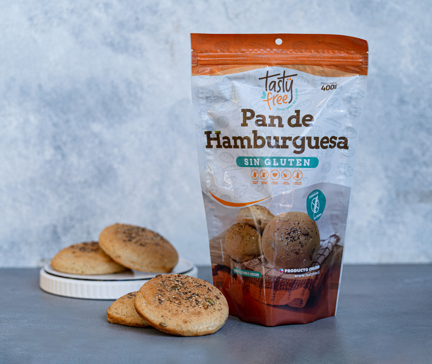 Pan de Hamburguesa sin Gluten