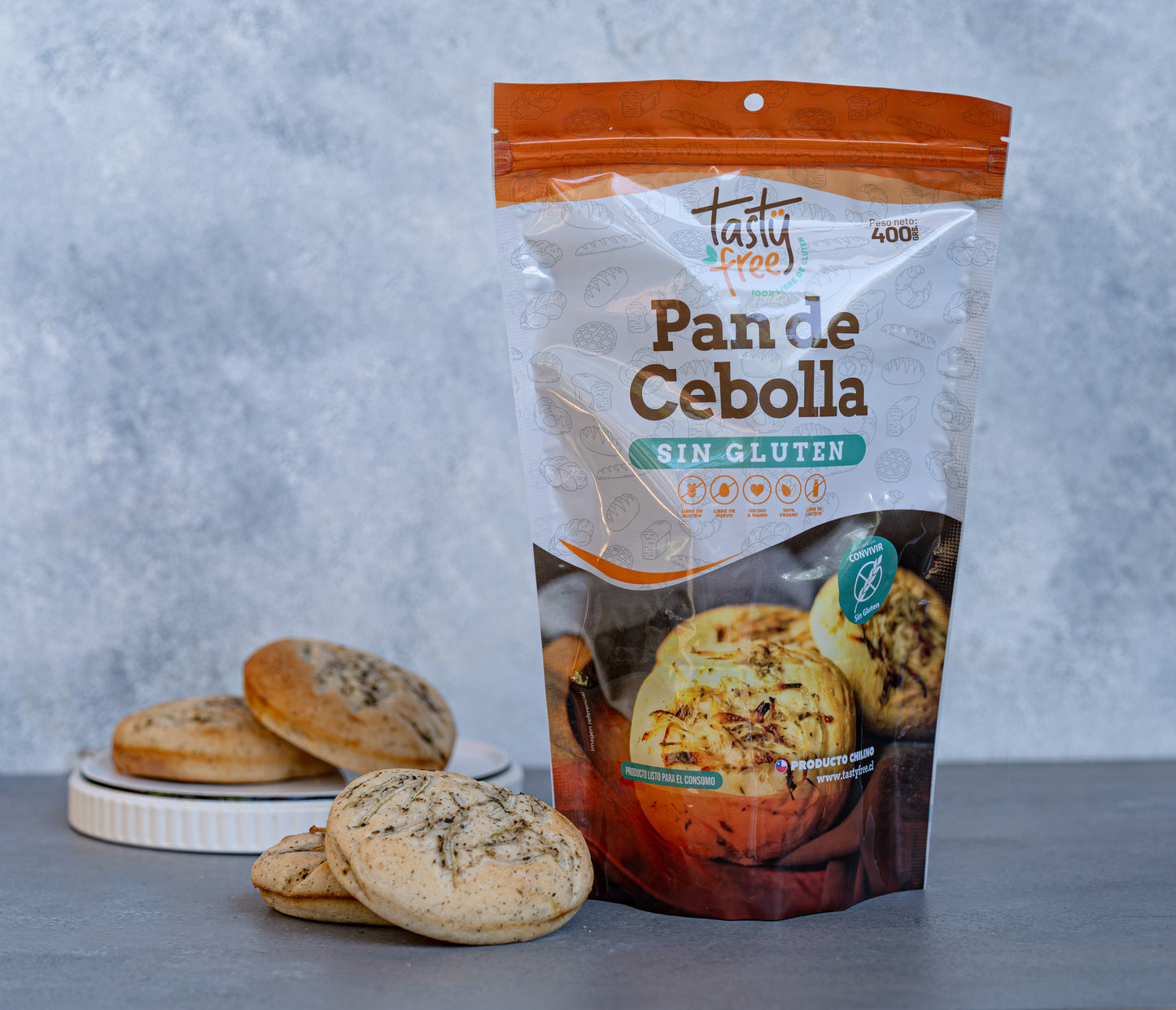 Pan de Cebolla Sin Gluten