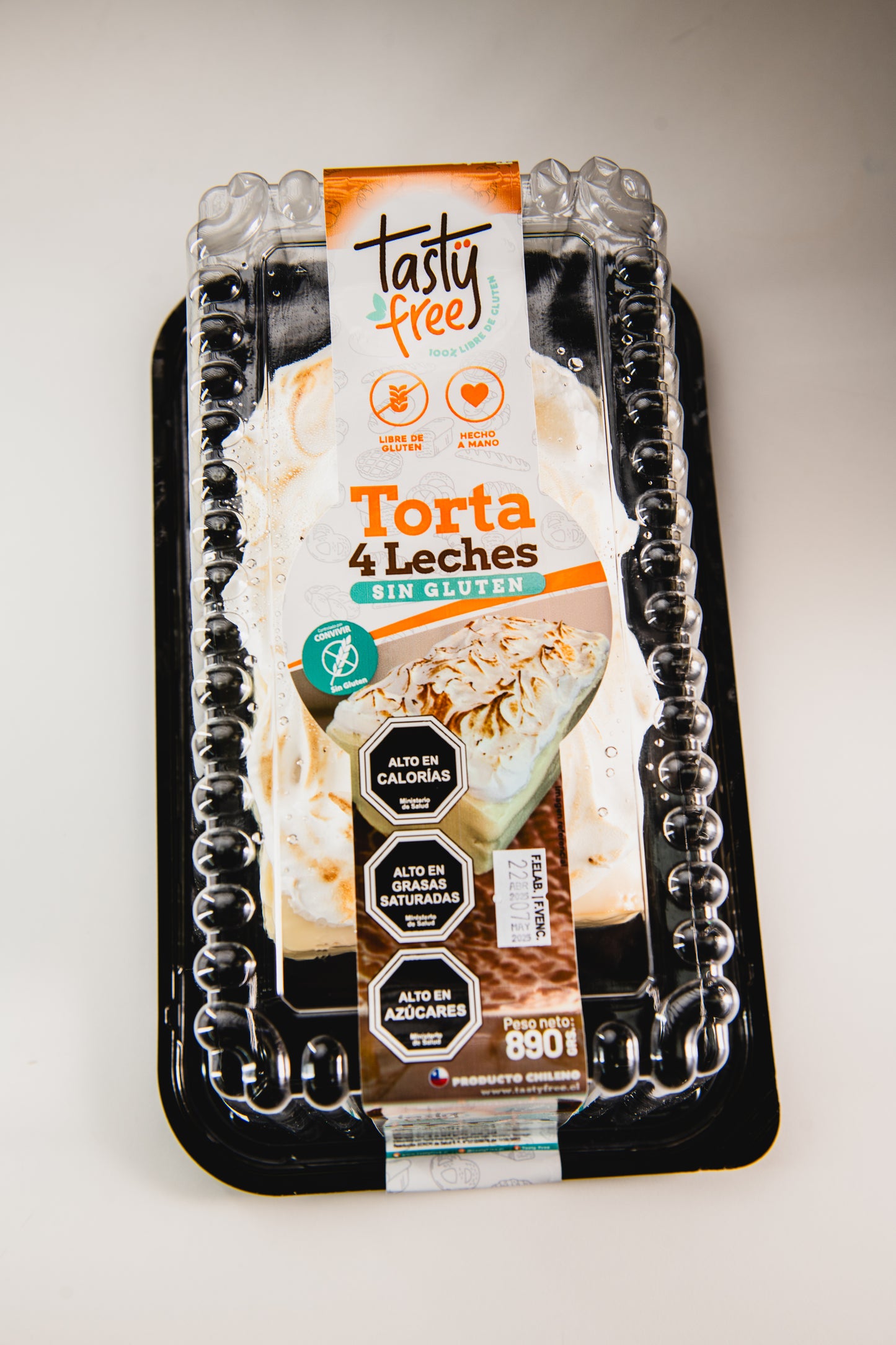 Torta de 4 Leches Sin Gluten