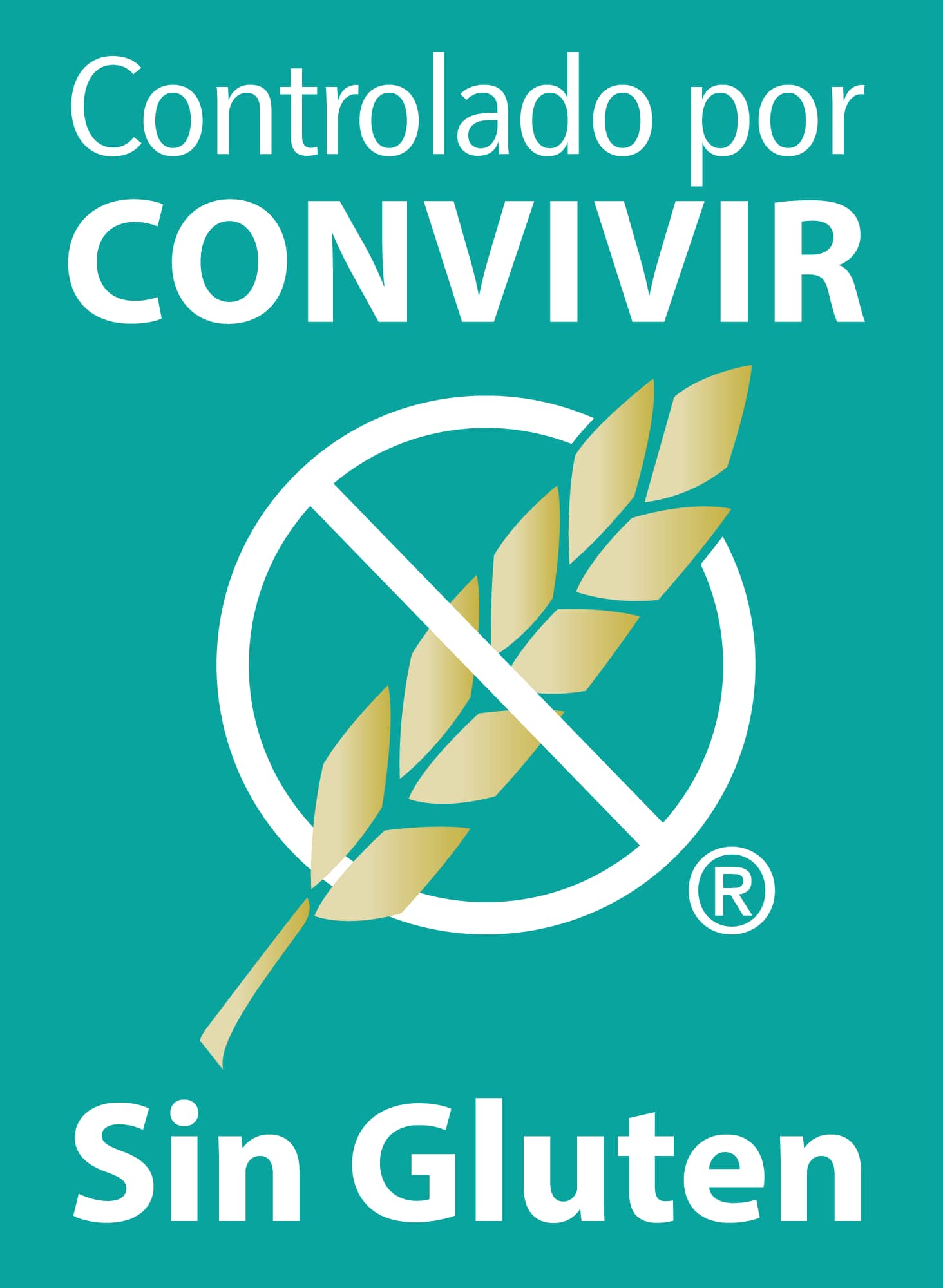 Logo del emblema de la Fundación Convivir puesto que TastyFree aprovó sus impecciones TastyFree tastifree  tastyfry  tastifry  tastifri  tasty  tasti  tatifry  tatifree  tasty sin gluten