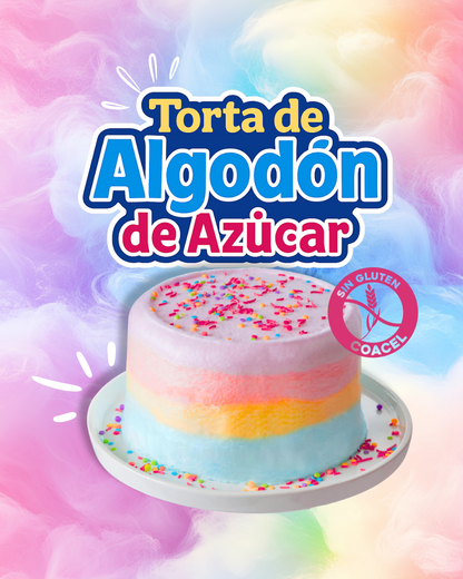 Torta Algodón de Azúcar